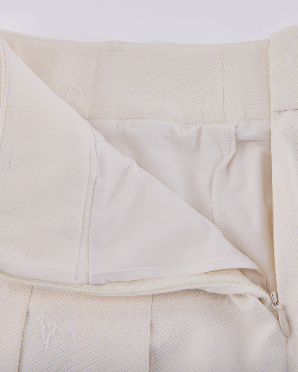 25SS レタリング ジャカード プリーツスカート