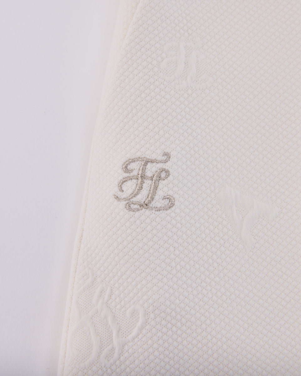 25SS レタリング ジャカード プリーツスカート