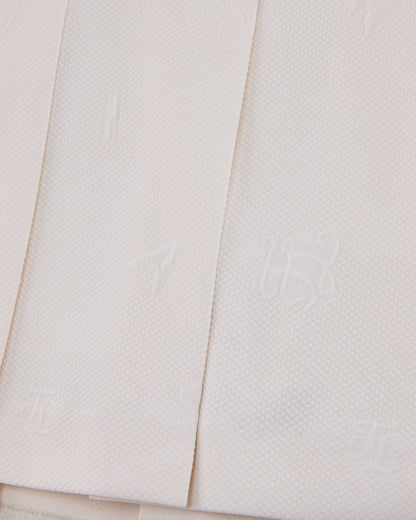 25SS レタリング ジャカード プリーツスカート