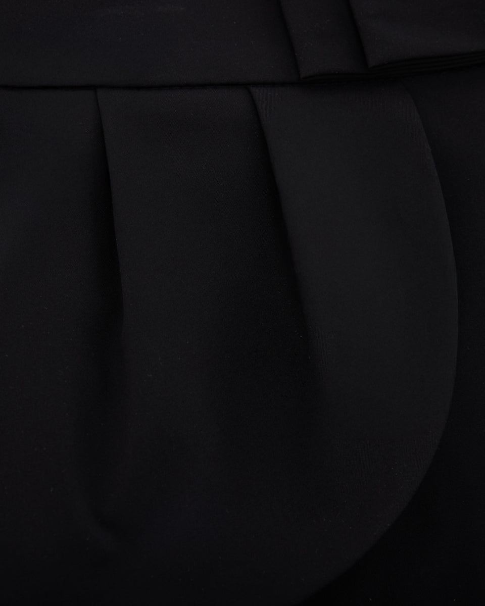 25SS ハイウエスト リボンフラップスカート