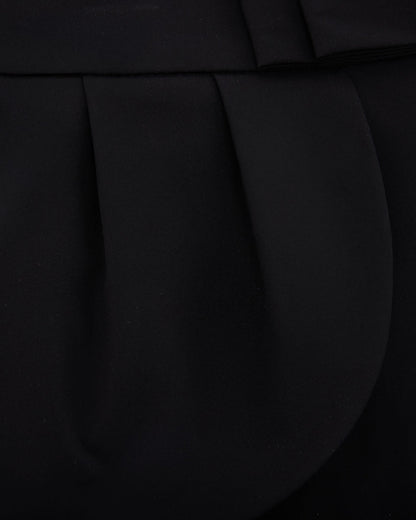 25SS ハイウエスト リボンフラップスカート