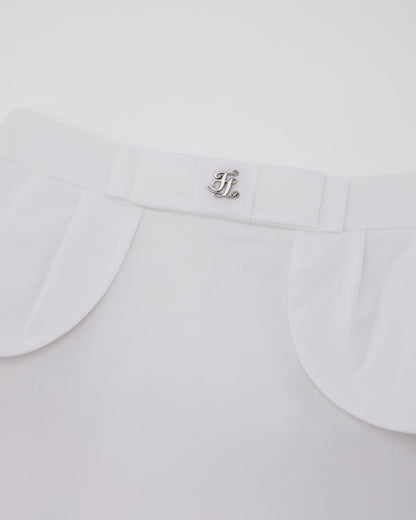 25SS ハイウエスト リボンフラップスカート