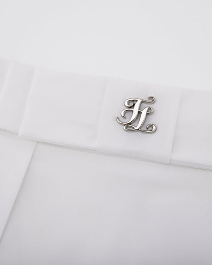 25SS ハイウエスト リボンフラップスカート