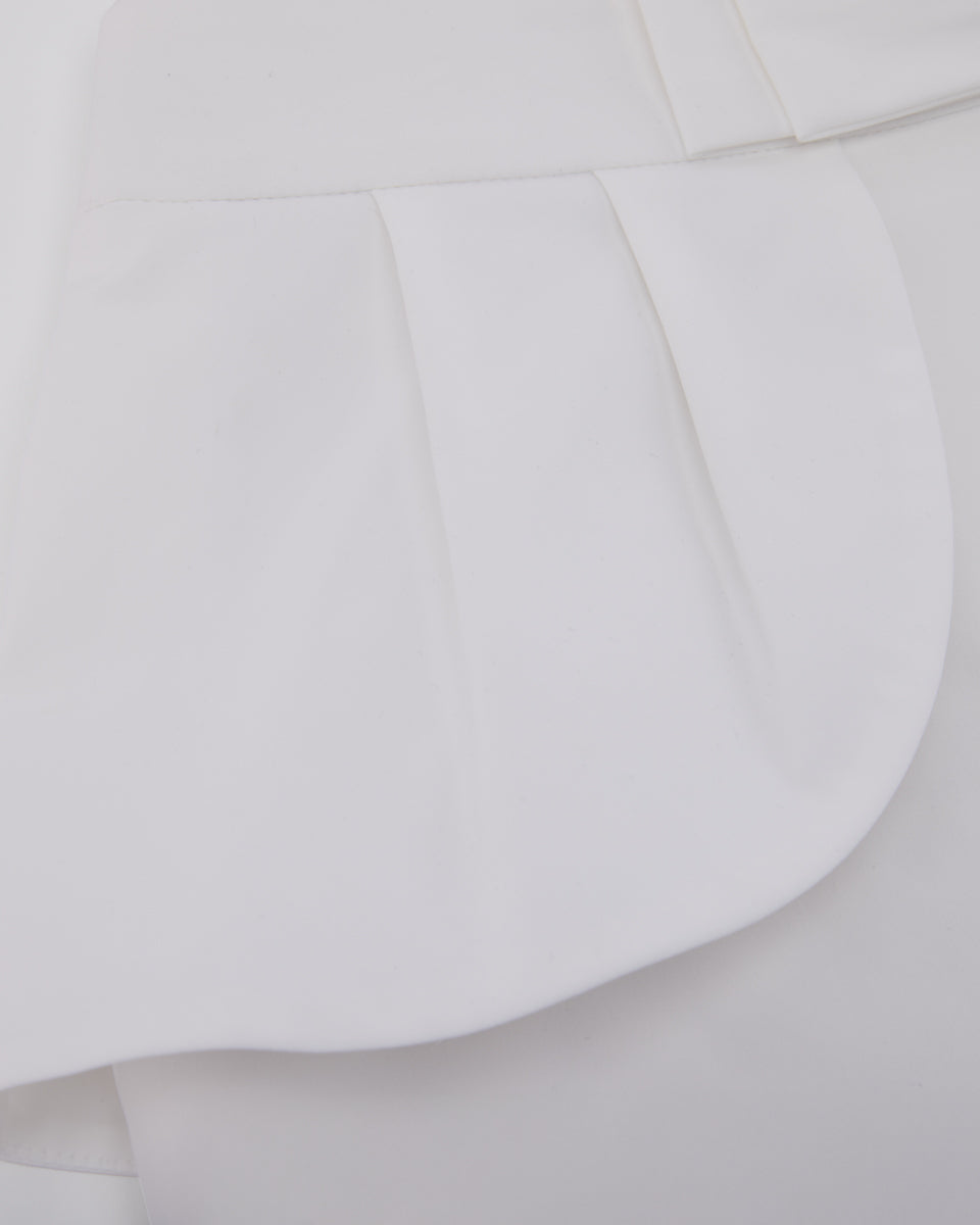 25SS ハイウエスト リボンフラップスカート