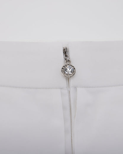 25SS ハイウエスト リボンフラップスカート