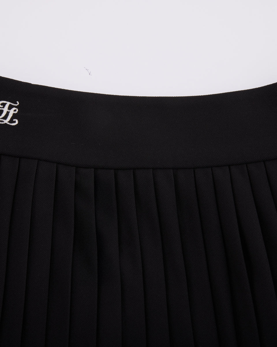 25SS ピケ プリーツスカート