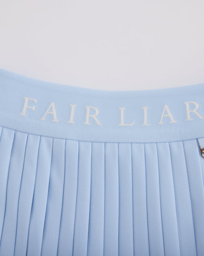 25SS ピケ プリーツスカート