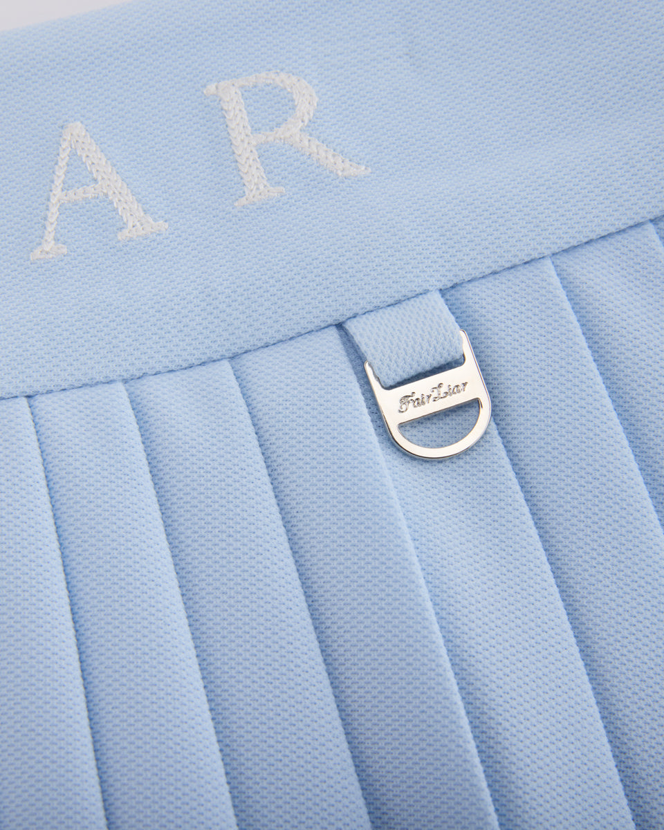 25SS ピケ プリーツスカート