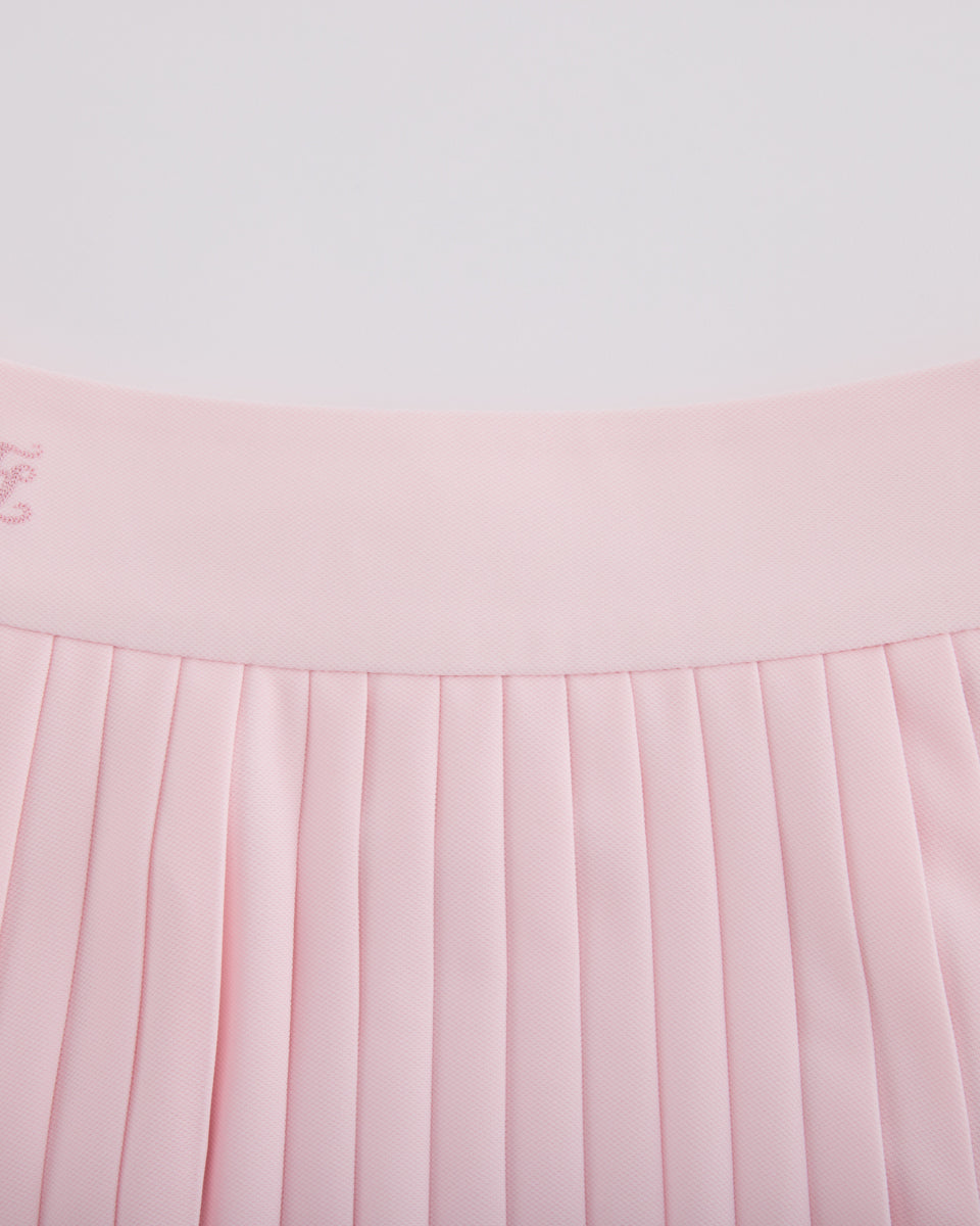 25SS ピケ プリーツスカート