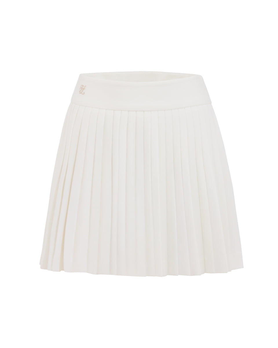 25SS ピケ プリーツスカート