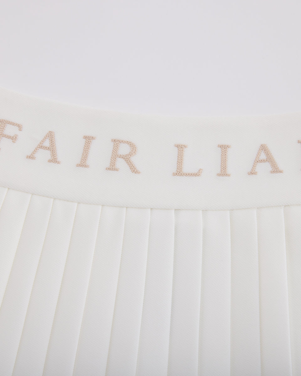 25SS ピケ プリーツスカート