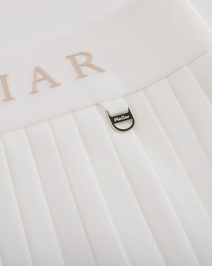 25SS ピケ プリーツスカート