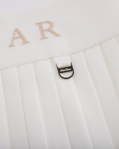 25SS ピケ プリーツスカート