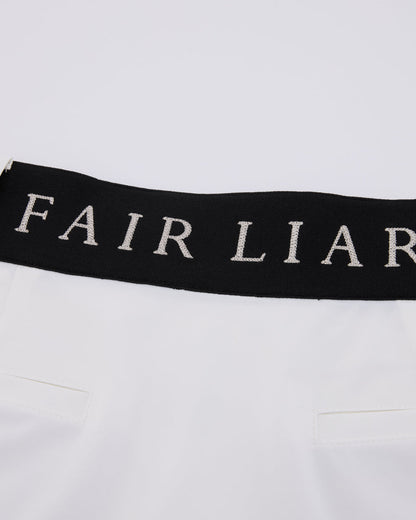 25SS バックバンド Hラインスカート