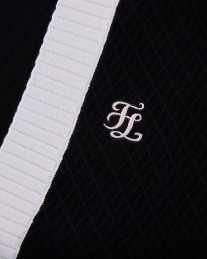 25SS バイカラーVネックベスト