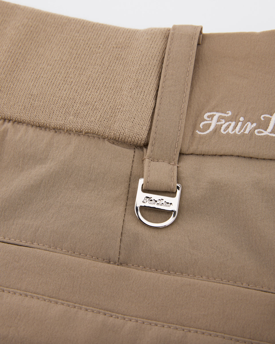 25SS バイカラークロップドニット