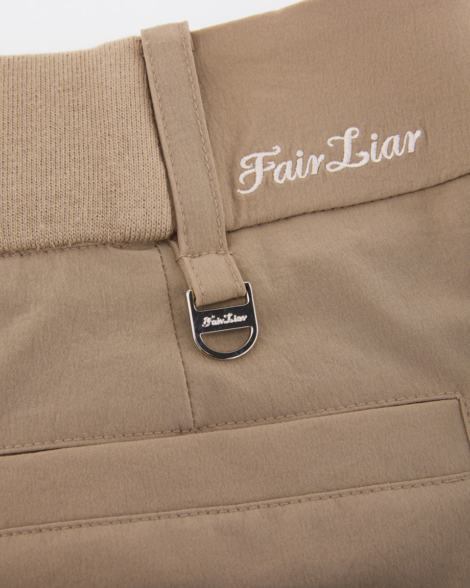 25SS バイカラークロップドニット