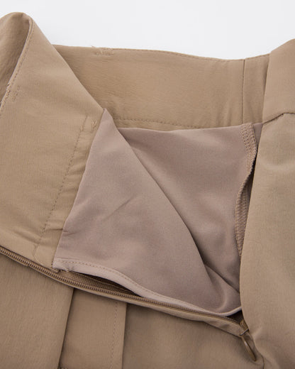 25SS バイカラークロップドニット