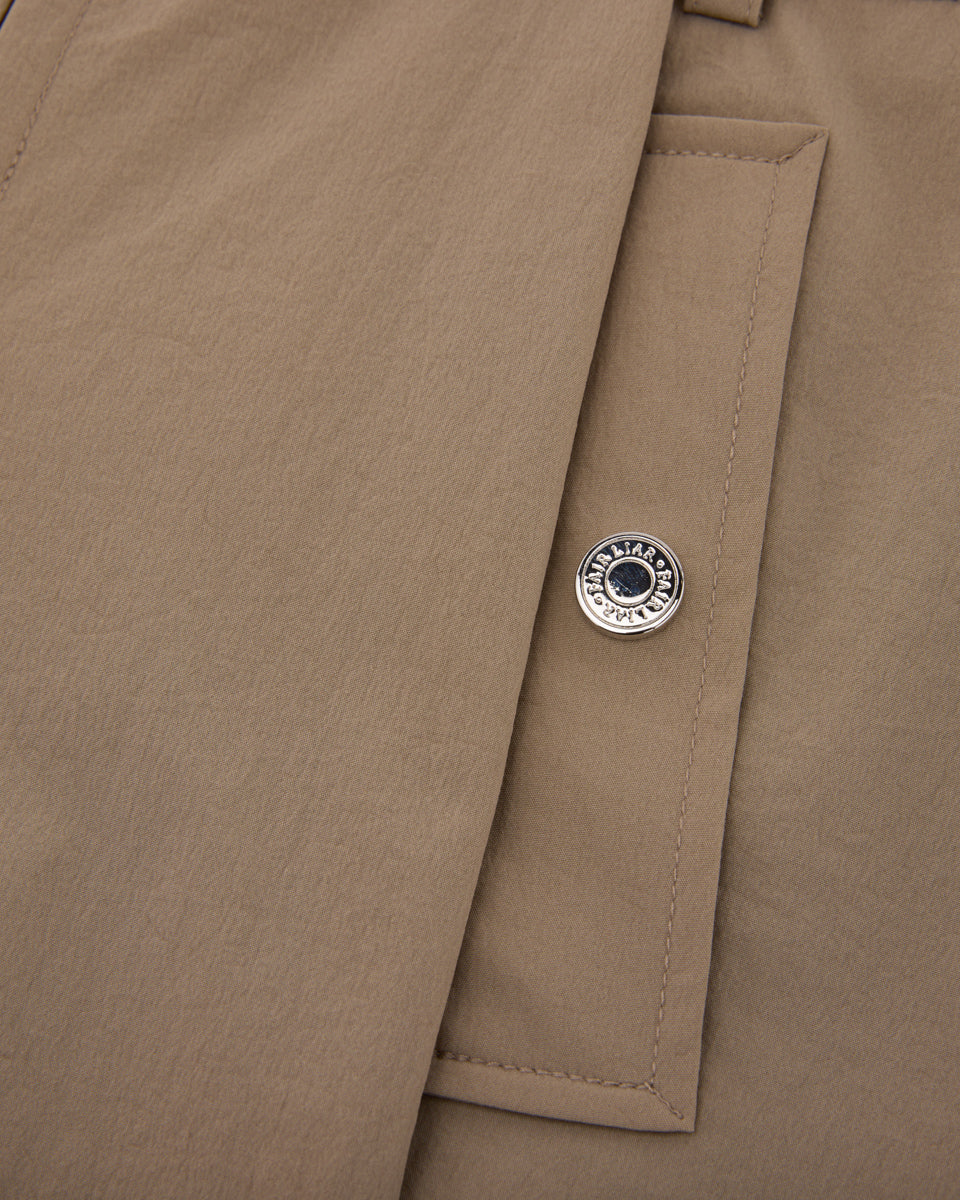 25SS バイカラークロップドニット