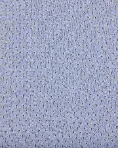 25SS 透かし編みラウンドネックニット