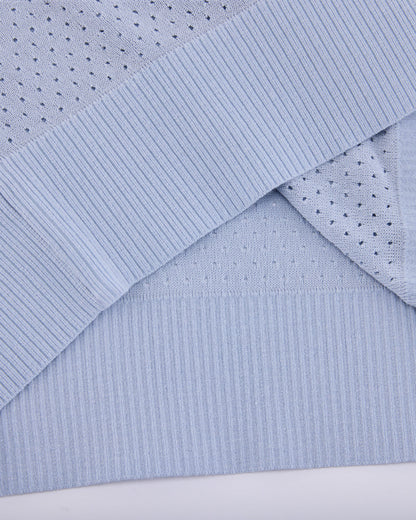 25SS 透かし編みラウンドネックニット