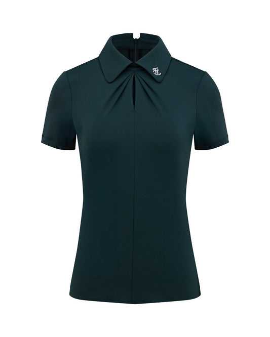 25SS フロントシャーリング半袖Tシャツ