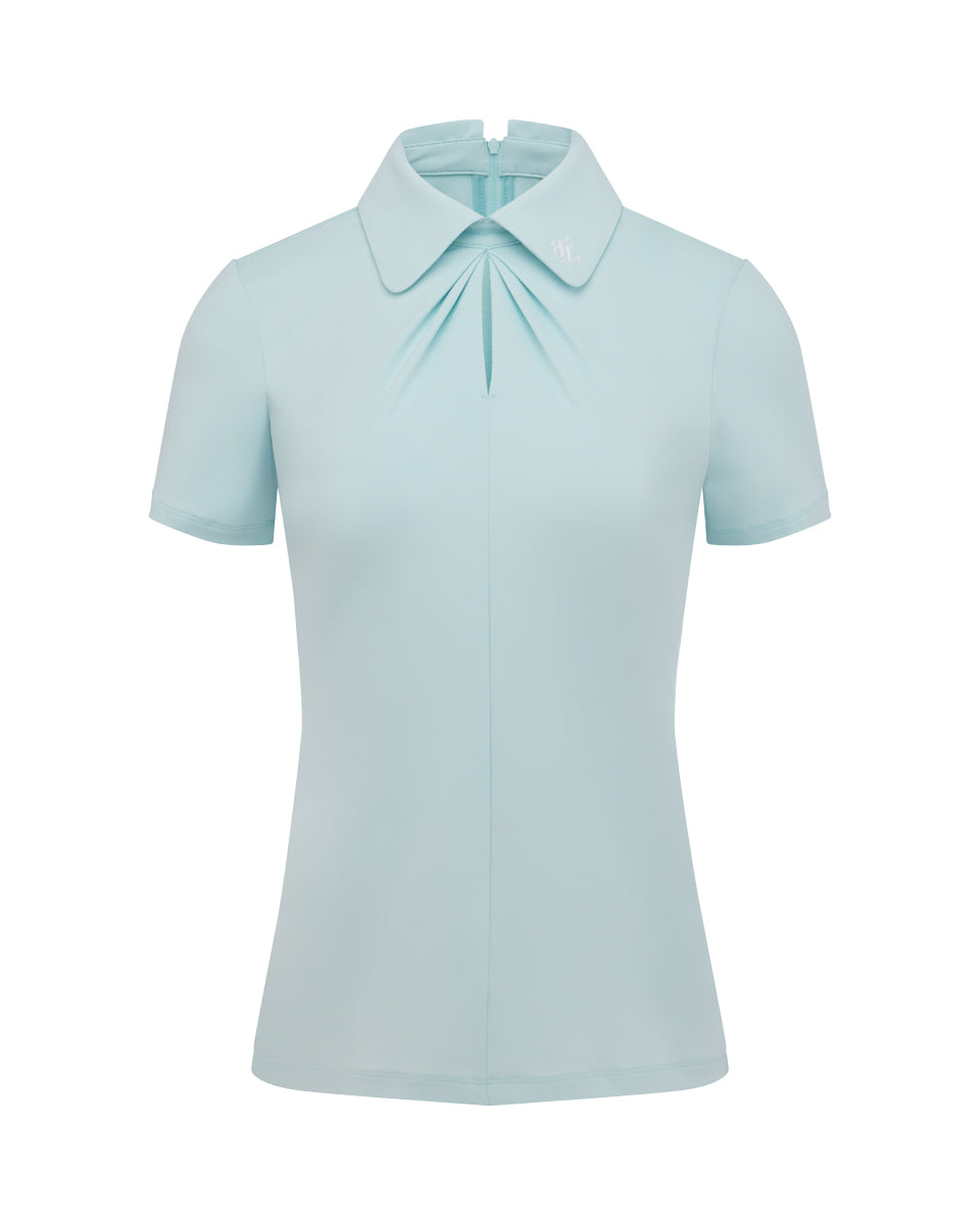 25SS フロントシャーリング半袖Tシャツ