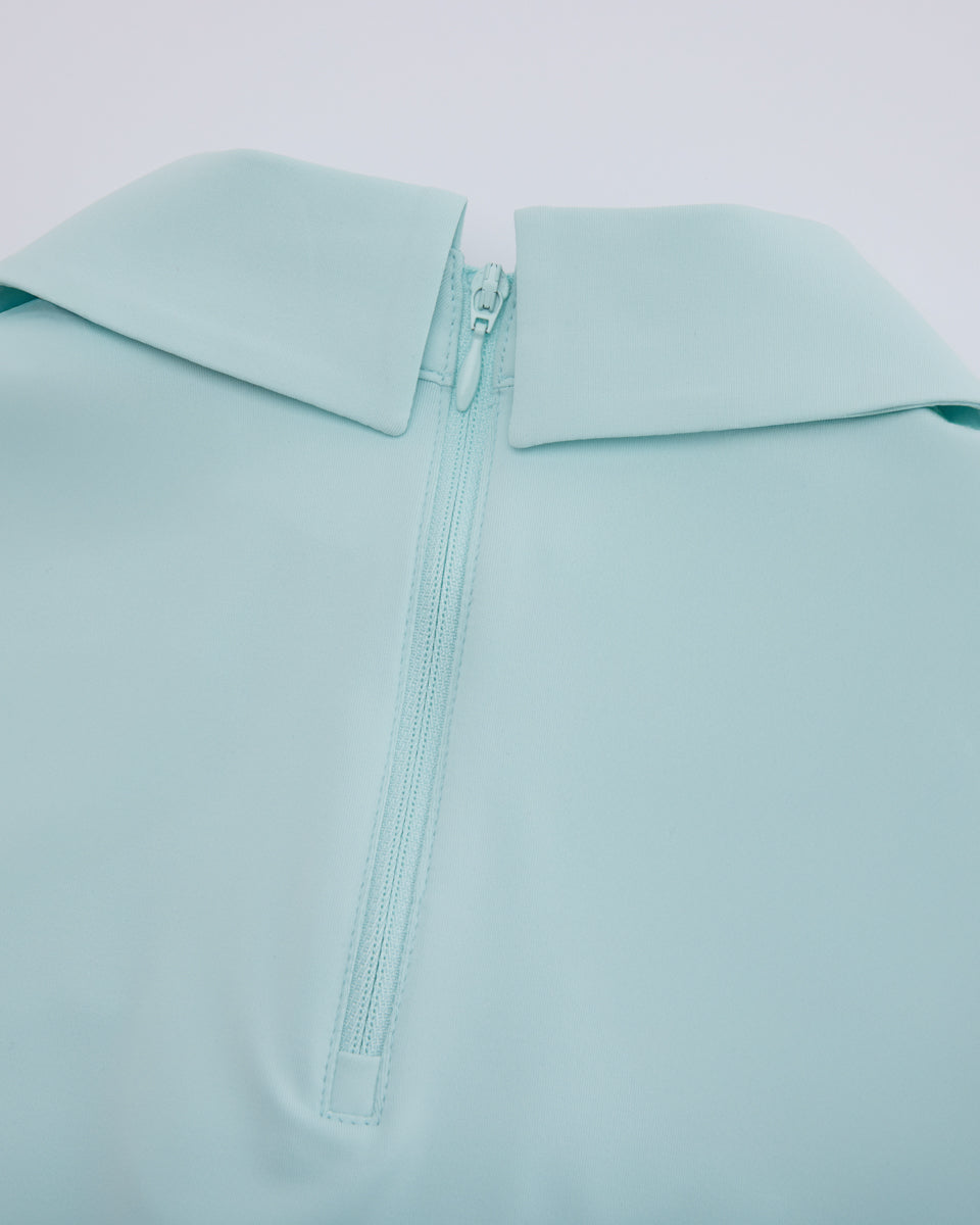 25SS フロントシャーリング半袖Tシャツ