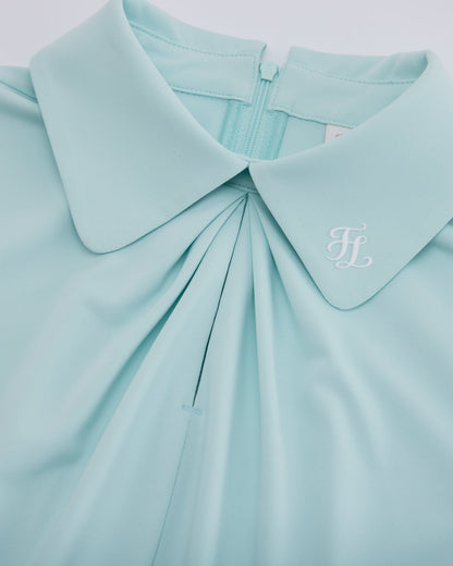 25SS フロントシャーリング半袖Tシャツ