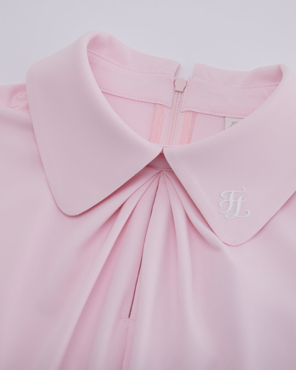 25SS フロントシャーリング半袖Tシャツ