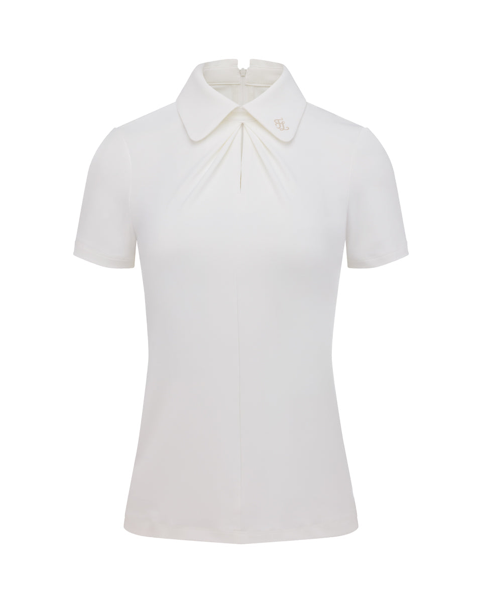 25SS フロントシャーリング半袖Tシャツ