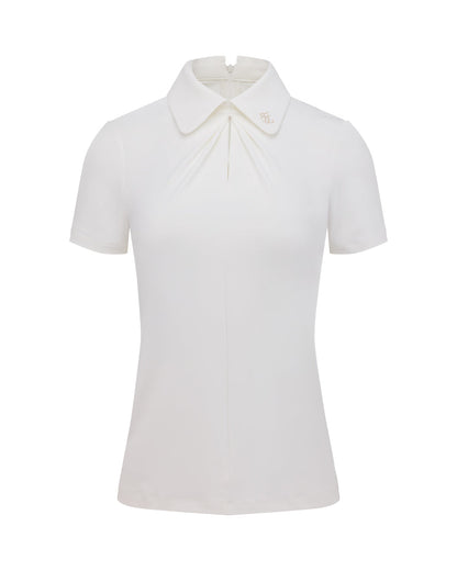 25SS フロントシャーリング半袖Tシャツ