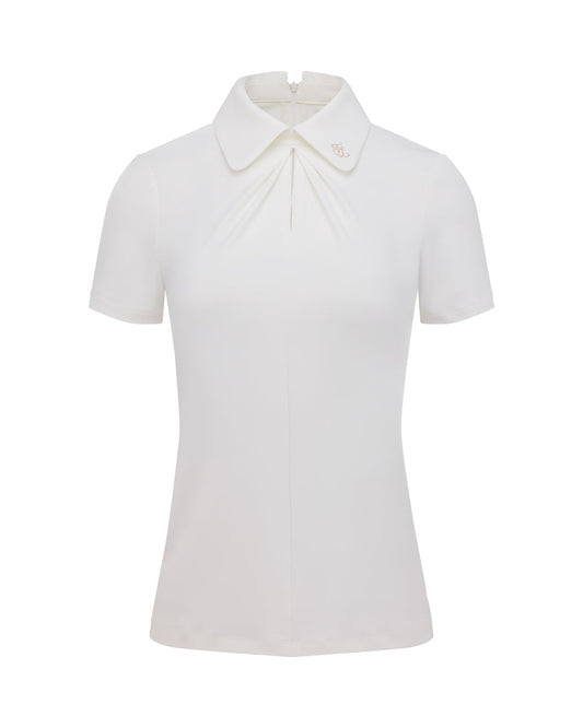 25SS フロントシャーリング半袖Tシャツ