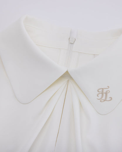 25SS フロントシャーリング半袖Tシャツ