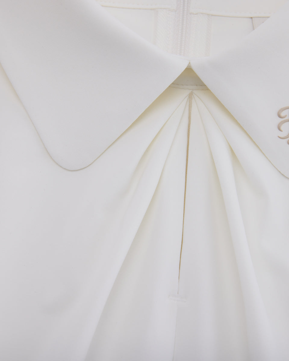 25SS フロントシャーリング半袖Tシャツ