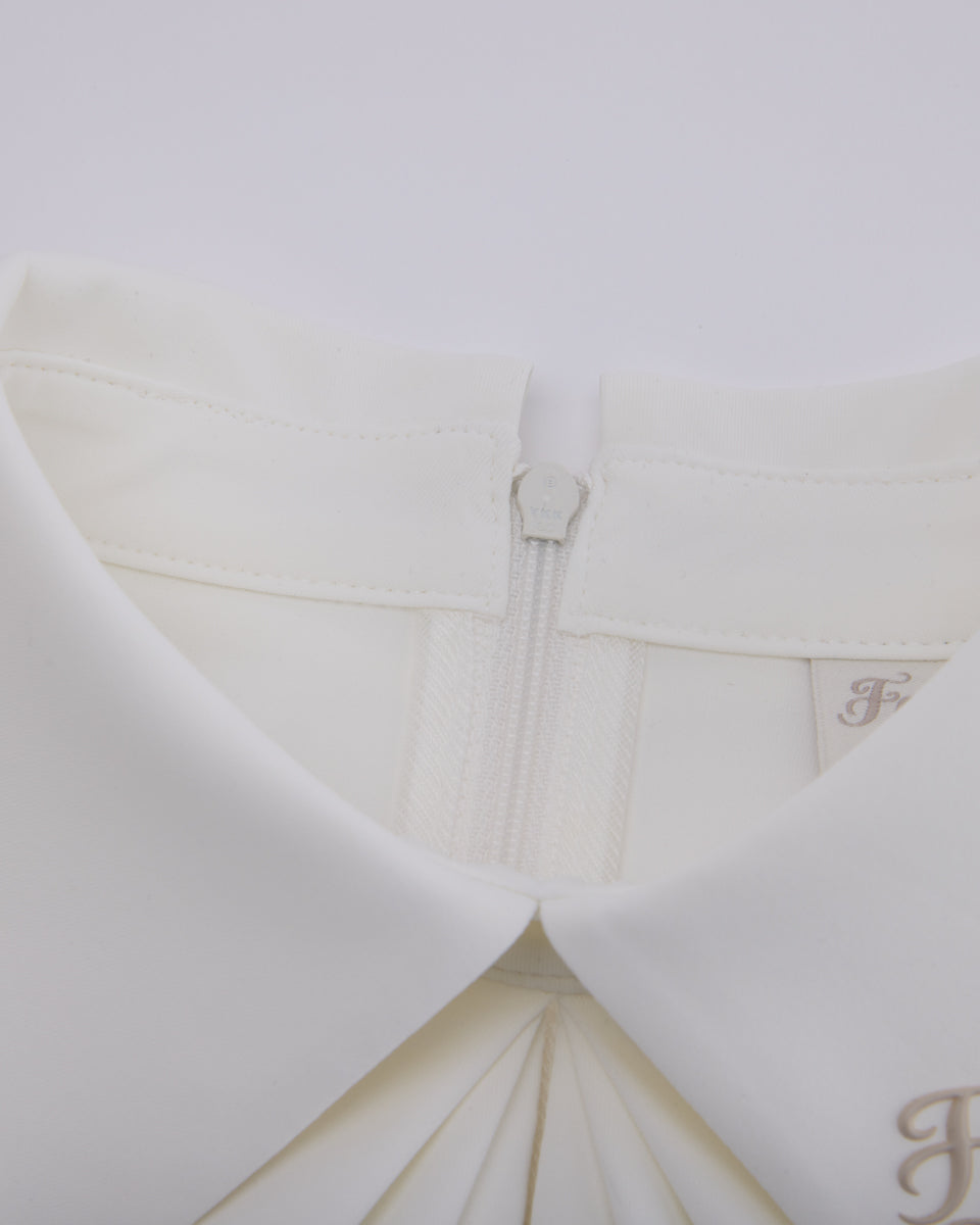 25SS フロントシャーリング半袖Tシャツ