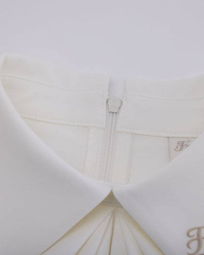 25SS フロントシャーリング半袖Tシャツ