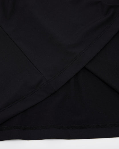 25SS シャーリングリボンハイネックTシャツ