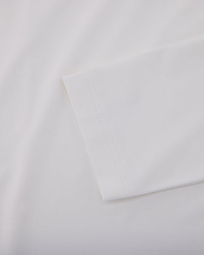 25SS シャーリングリボンハイネックTシャツ