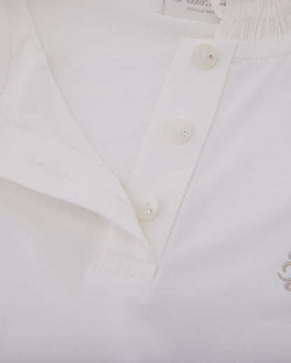 25SS シャーリングリボンハイネックTシャツ