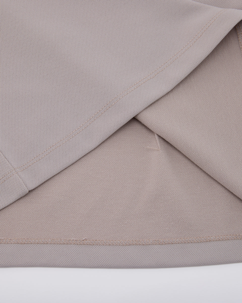 25SS バイカラーダブルカラーTシャツ