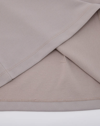 25SS バイカラーダブルカラーTシャツ