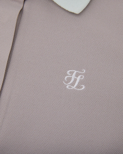 25SS バイカラーダブルカラーTシャツ