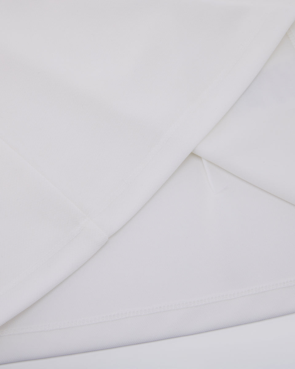 25SS バイカラーダブルカラーTシャツ