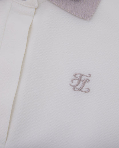 25SS バイカラーダブルカラーTシャツ