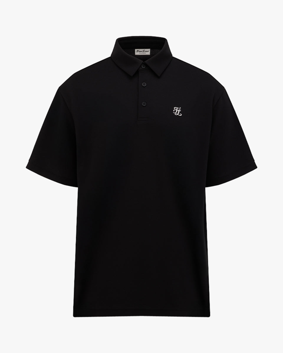 25SS メンズ ルーズフィットポロTシャツ