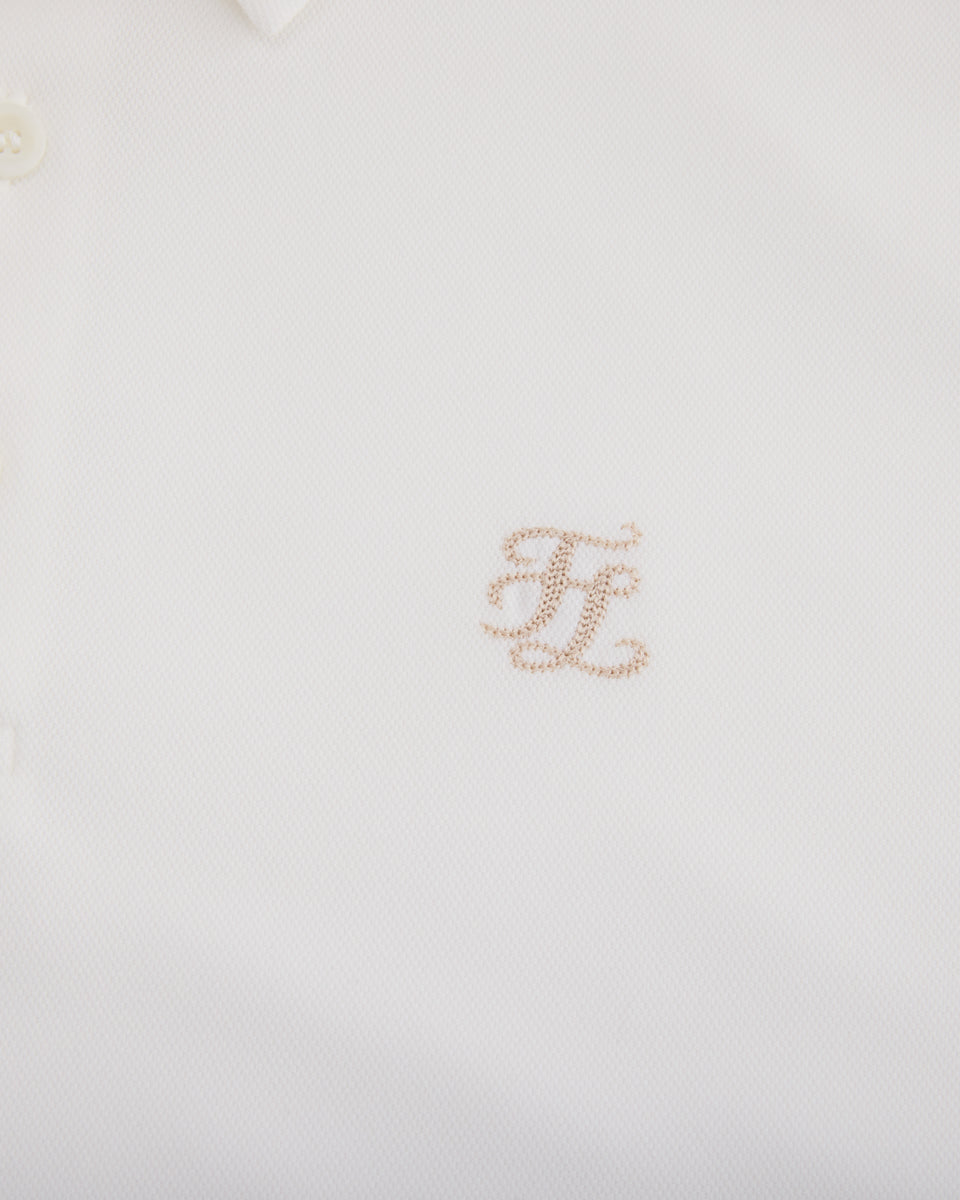 25SS メンズ ルーズフィットポロTシャツ