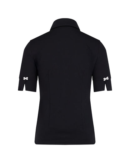 25SS レタリングスカーフ七分袖Tシャツ