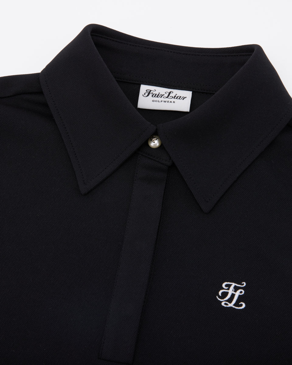 25SS レタリングスカーフ七分袖Tシャツ