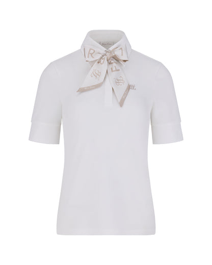 25SS レタリングスカーフ七分袖Tシャツ